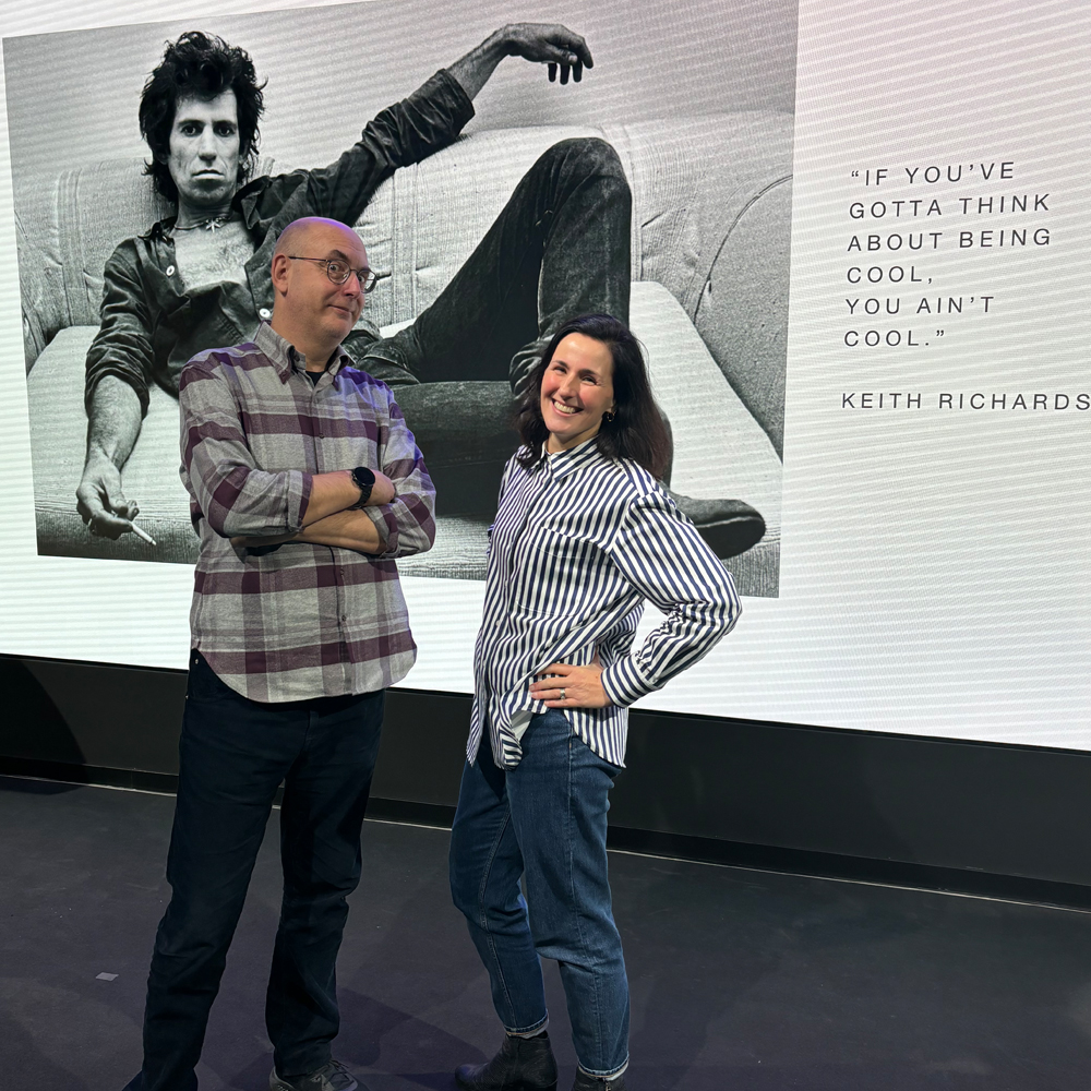 Kevin Chesters leading a group workshop