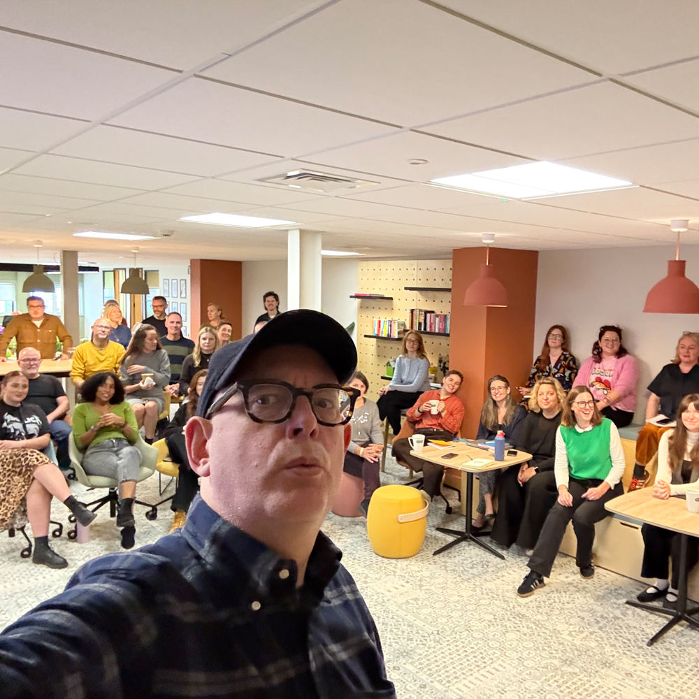 Audience attending a Kevin Chesters training session